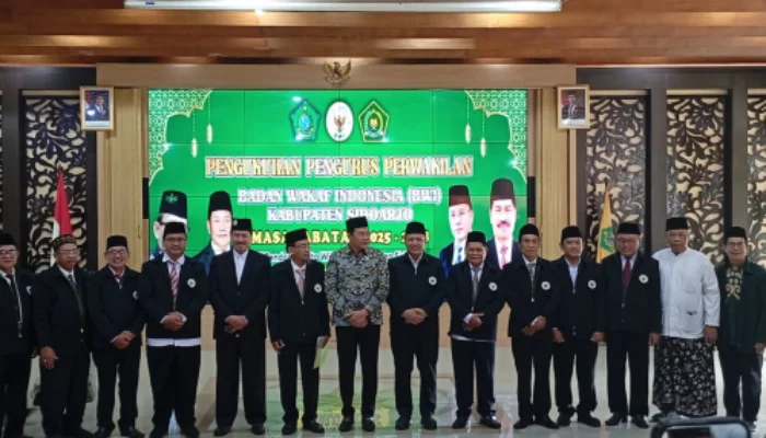 Pengukuhan Pengurus Perwakilan BWI Kabupaten Sidoarjo