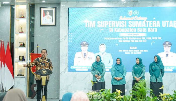 Bupati Batu Bara Bersama Ketua TP PKK Kabupaten Batu Bara Sambut Hangat Kunjungan Tim Supervisi TP PKK Provsu