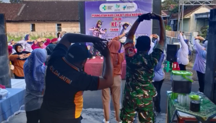 Babinsa Badean Hadiri dan Kawal Langsung Peringatan HLUN ke-29 di Bondowoso