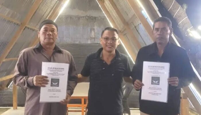 HKM Bekhu Dihe dan Jambur Latong Teken MoU Pengelolaan 8 Ribu Hektar Lahan Hutan di Agara