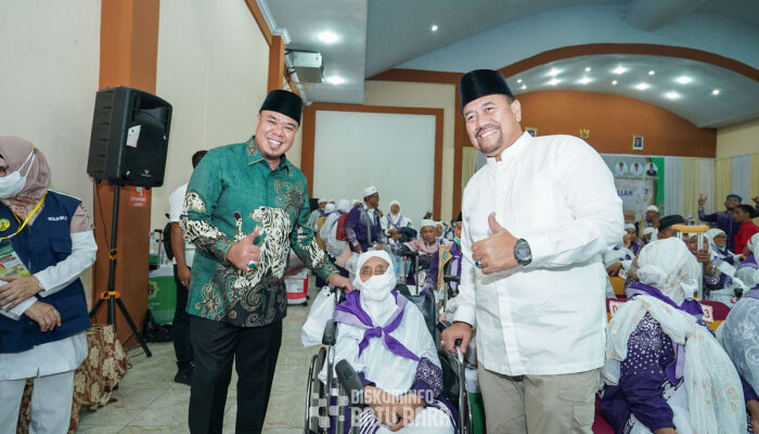 Bupati Batu Bara Sambut Kepulangan Jemaah Haji Batu Bara
