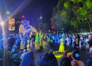 Meriahkan Malam 1 Muharram, Festival Obor dan Seni Daul Guncang Bondowoso