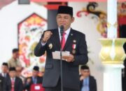 Wakil Bupati Murung Raya Pimpin Upacara Hari Lahir Pancasila ke 80