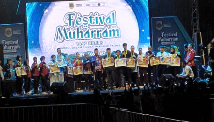 Festival Muharram 2025 Bondowoso Dibuka Meriah, Atlet Berprestasi Terima Reward dan Logo Baru Diluncurkan