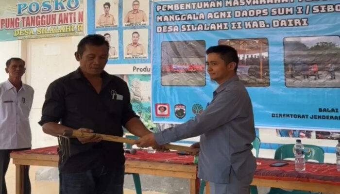 INALUM Perkuat Kesiapsiagaan Karhutla di Kawasan Danau Toba melalui Pembentukan MPA di Desa Silalahi II Dairi, 25 Juni 2025