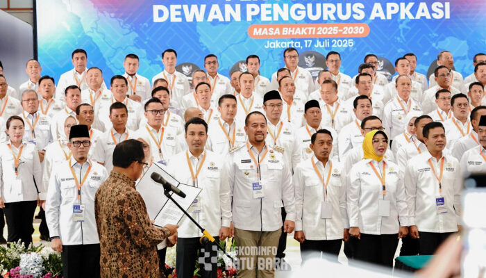 Bupati Batu Bara Dilantik Sebagai Wakil Ketua Umum Koordinator Bidang Politik Keamanan