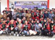 Bupati Murung Raya Lepas Peserta Pelatihan Operator Alat Berat dan Diksar Satpam