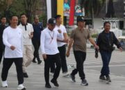 Gubernur Kalteng bersama Bupati Murung Raya Olahraga Jalan Sehat