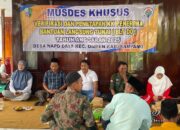 Pemdes Napo Daya Kecamatan Omben, Musyawarahkan Penetapan KPM Penerima BLT DD 2025