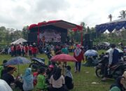 Jalan Sehat Serta Pembagian Hadiah /kupon HUT RI ke 80 Berjalan Hikmat dan Penuh Gembira.