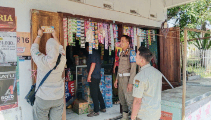 Satpol PP Bondowoso dan Bea Cukai Jember Intensifkan Operasi Gabungan, Sita Rokok Ilegal di Dua Kecamatan
