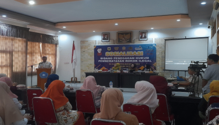 Sosialisasi Gempur Rokok Ilegal, TP PKK Bondowoso Dilibatkan Aktif Cegah Peredaran