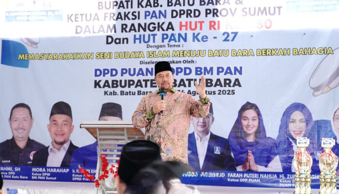 Dukung Seni Budaya Islam Bupati dan Wakil Bupati Batu Bara Hadiri Festival Hadroh Batu Bara Bahagia
