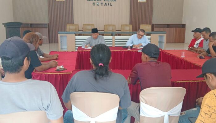 Warga Krajan Bersatu Ancam Gelar Demo Jika Pemdes Setail Paksakan Pemilihan Kadus Kontroversial
