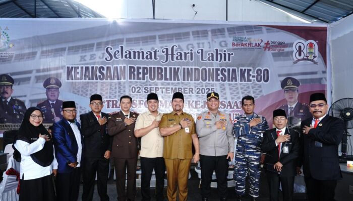 Bupati dan Wabup Batu Bara Apresiasi Peringatan HUT Kejaksaan RI ke-80