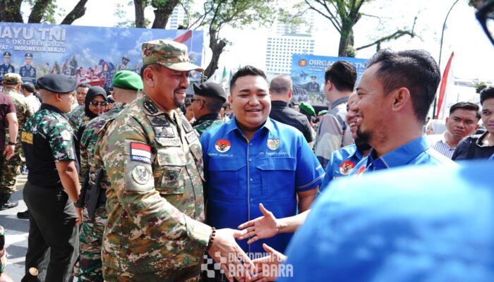 Bupati Batu Bara Hadiri Upacara HUT ke-80 TNI di Medan