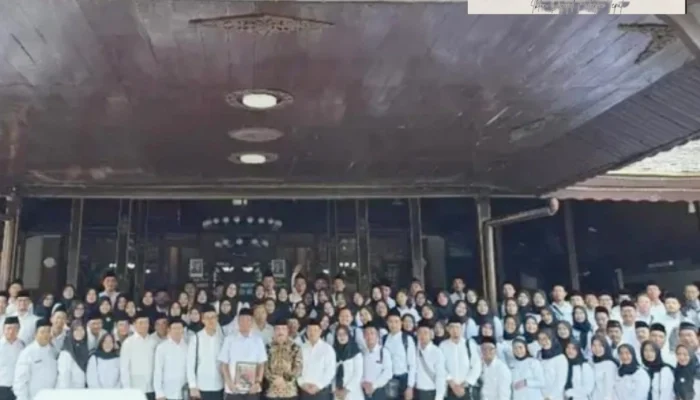 Bupati Tulungagung Hadiri Pelantikan 136 PPPK Oleh Mensos RI