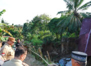 Bupati Batu Bara Tinjau Lokasi Tanah Longsor di Kecamatan Lima Puluh