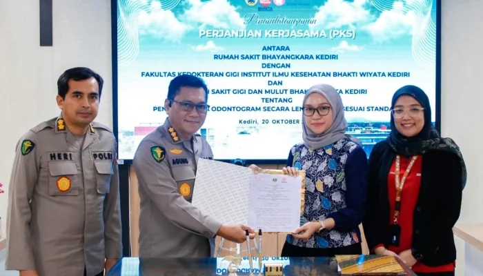 RS Bhayangkara Kediri Kerjasama Dengan FKG & RSGM Demi Identifikasi Korban
