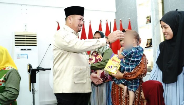 Bupati Batu Bara Beri Dukungan Langsung untuk Anak Stunting Lewat Pemberian Makanan Tambahan