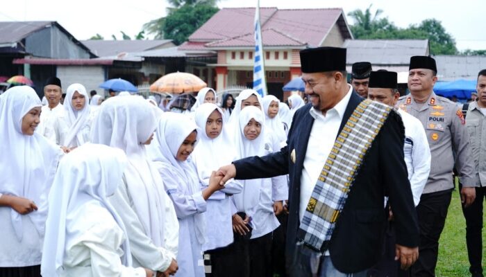 Pimpin Upacara Hari Santri, Bupati Batu Bara: Santri Harus Berilmu, Berakhlak, dan Berdaya untuk Bangsa