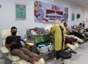 Polres Jember Warnai HUT Humas Polri ke-74 Aksi Donor Darah, 57 Kantong Terkumpul