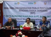Sosialisasi RPT Dorong Tata Kelola Pertambangan Berwawasan Lingkungan