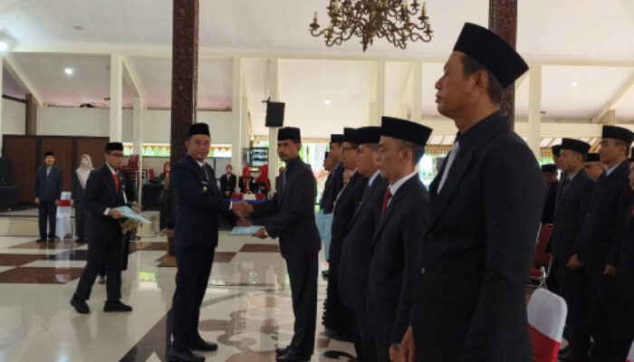 Perkuat Reformasi Birokrasi, Bupati Lantik Sejumlah Pejabat Tinggi Pratama