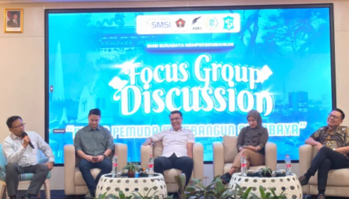 Lewat FGD, SMSI Surabaya Bangkitkan Potensi Pemuda Bangun Kota di Era Digital