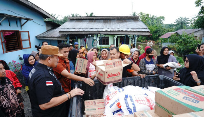 Bupati Batu Bara Tinjau Lokasi Terdampak Banjir Akibat Curah Hujan Tinggi