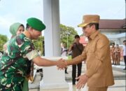 Bupati Murung Raya Sambut Dandim 1013/Muara Teweh yang Baru
