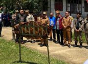 Bupati Murung Raya Safari Natal di Sungai Babuat, Disambut Adat Dayak Potong Hompong