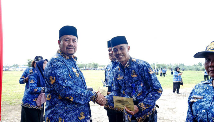 Upacara Hut Korpri, Bupati Tekankan Kedisiplinan, Berpikir Cerdas, dan Kerja Ikhlas
