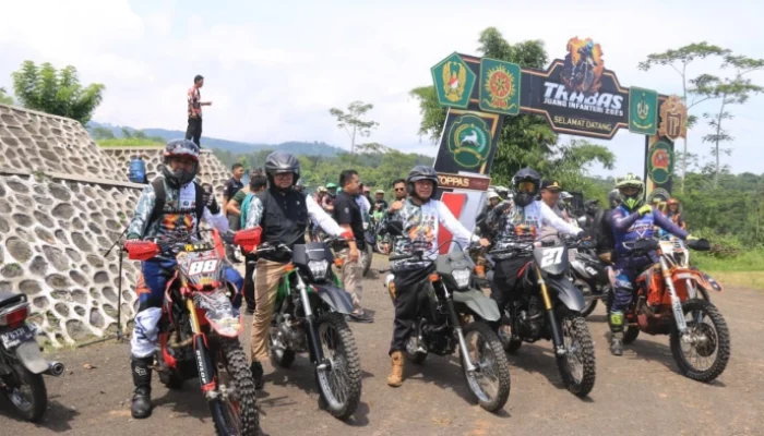 Letkol Ugroseno Turut Ikuti Ajang Motor Trail Trabas Juang Infanteri 2025