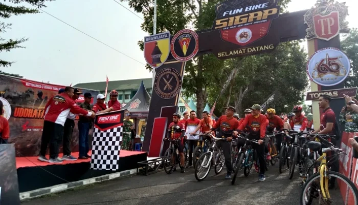 Gebyar Fun Bike SIGAP 2025 Semarakkan HUT Yonarmed 8/UY Ke-65