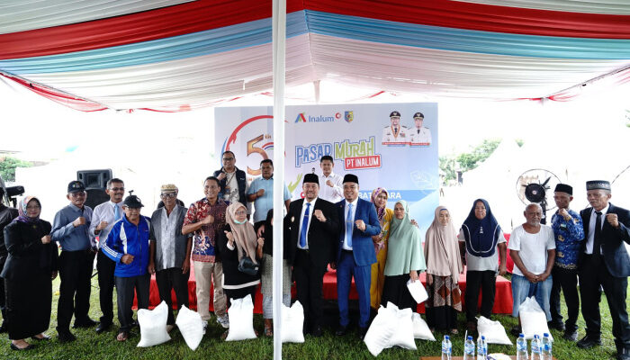 Bupati dan Wakil Bupati Batu Bara Tinjau Pasar Murah PT INALUM di Tiga Kecamatan