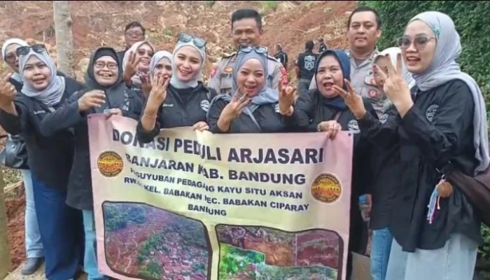 Kepedulian PPKSA Pada Korban Tanah Longsor di Arjasari Banjaran Bandung