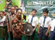Safari Natal, Bupati Murung Raya Kunjungi Seribu Riam dan Uut Murung