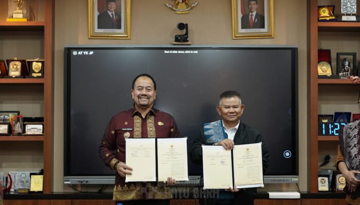 Bupati Baharuddin Percepat Pendaftaran Aset Tanah Batu Bara melalui Kerja Sama dengan BPN Pusat