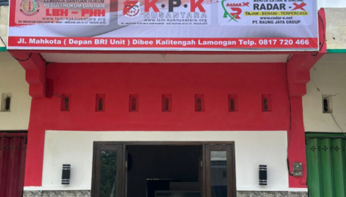 LSM KPK DPC Lamongan Komitmen Kawal Anggaran Pemerintah, Iqbal: LSM KPK adalah pembela Rakyat