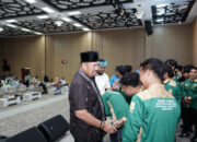 Hadiri Pelantikan Akbar IPMBB, Bupati Baharuddin Tegaskan Peran Strategis Pemuda Batu Bara