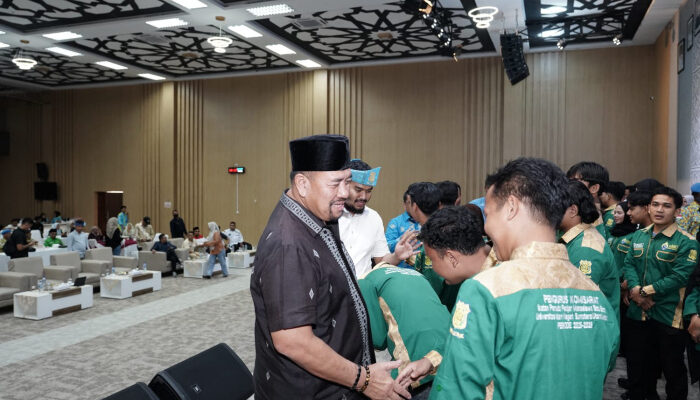 Hadiri Pelantikan Akbar IPMBB, Bupati Baharuddin Tegaskan Peran Strategis Pemuda Batu Bara