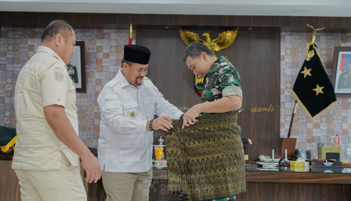 Perkuat Kolaborasi dan Sinergi antar Pemkab dan TNI, Bupati dan Wakil Bupati Batu Bara Audiensi dengan Pangdam I/BB