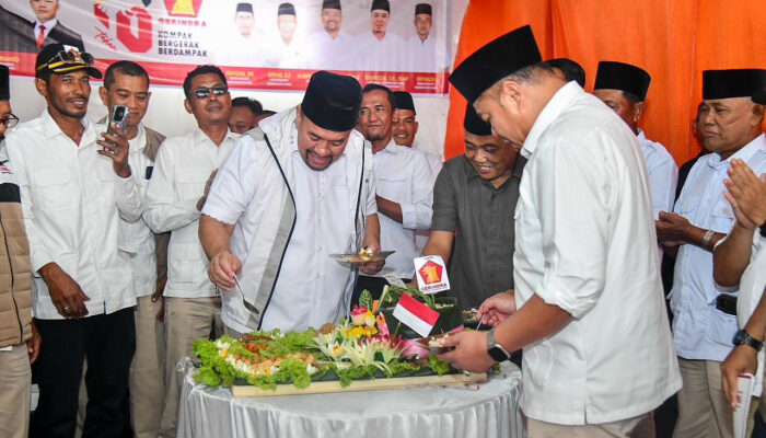 Peringati HUT ke-18 Gerindra, DPC Gerindra Batu Bara Hadirkan Kebahagiaan dan Pengabdian Nyata untuk Rakyat