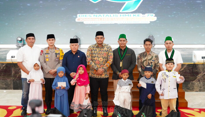 Bupati Batu Bara Hadiri Gebyar Insan Cita dan Puncak Milad HMI ke-79 Tahun