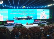 Rakornas 2026 di SICC Sentul Dibuka Presiden Prabowo, Kepala Daerah Disambut Lagu “Maju Tak Gentar”