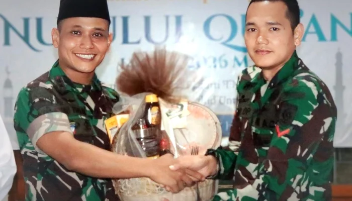Letkol Inf Juni Gandeng Prajurit Yonif 509/BY Peringati Nuzulul Qur’an 1447 H