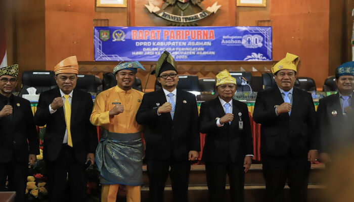 Wakil Bupati Batu Bara Hadiri Sidang Paripurna Hari Jadi ke-80 Tahun Kabupaten Asahan