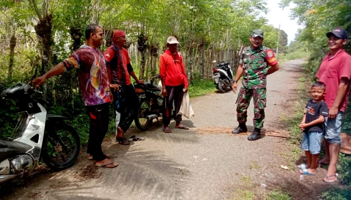 Deteksi Dini Masalah Desa, Sertu Hasnawi Rutin Sambangi Warga di Pelosok Lhoong