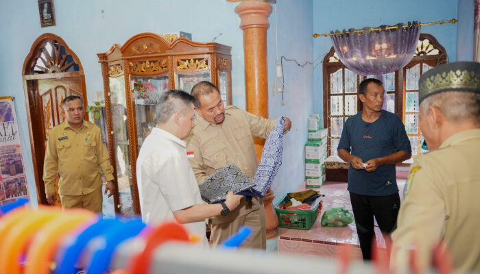 Bupati Batu Bara Tinjau Kampung Tenun “Tonun”, Perkuat Eksistensi Songket Batu Bara di Kancah Dunia